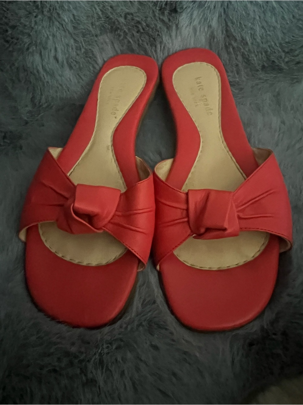 kate spade Coral Knot Slide Sandal
